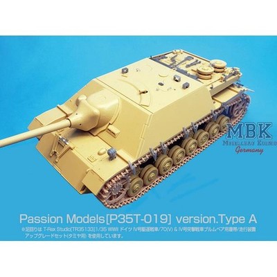 PASSION Models PAS-P35T-019 1/35 German Pz.IV/70(V) Lang 3D Part Set Tam.35340
