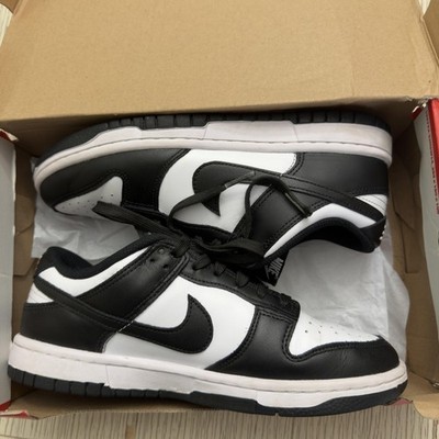 Nike Dunk Low Shoes Womens Size 6.5 Black White Panda Sneakers DD1503-101
