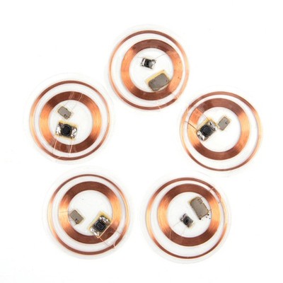 5Pcs 13.56Mhz UID 125Khz IC Card ID Rewritable Changeable Chip Keyfob RFID T--CR