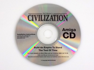 MicroProse Sid Meiers - Civilization - Build An Empire To Stand The Test Of Time
