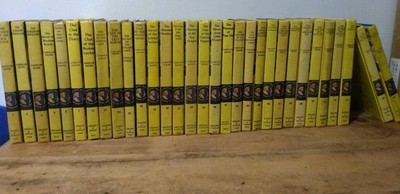 Miscellaneous Nancy Drew Books Matte 31 Books Number On Front Vintage L2
