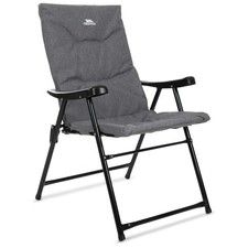 Trespass Folding Padded Camping & Garden Deck Chair - Paddy