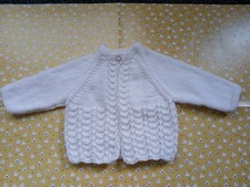 Baby hand knitted  cardigan