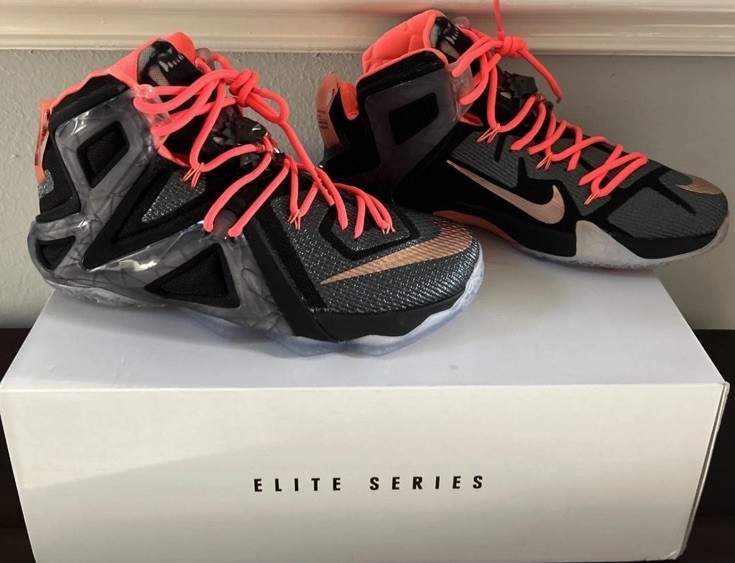Size 8 - Nike LeBron 12 Elite Rose Gold for sale online | eBay