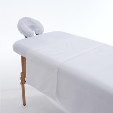 Massage Table Cover Set, Microfiber Fitted Sheet, Face Rest - Pocket-Style