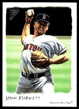 John Burkett 2002 Topps Gallery #41 Red Sox MLB READ FREE SHIPPING AutographDen