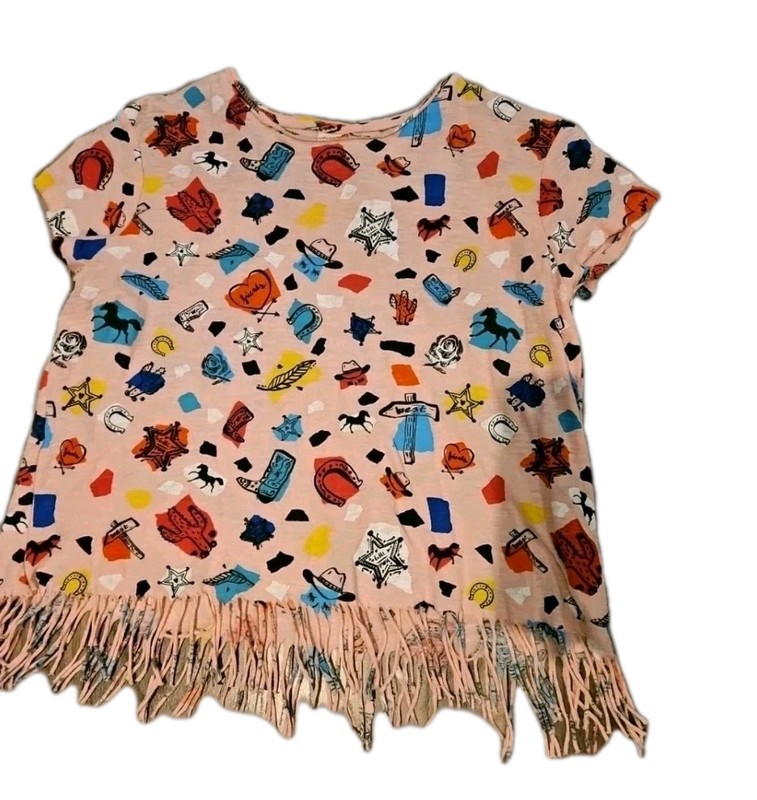 Zara Girls Western Cowgirl Shirt Size 13-14 
