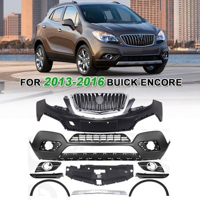 Compete Front Bumper Cover Set For 2013 2014 2015 2016 Buick Encore 95350354