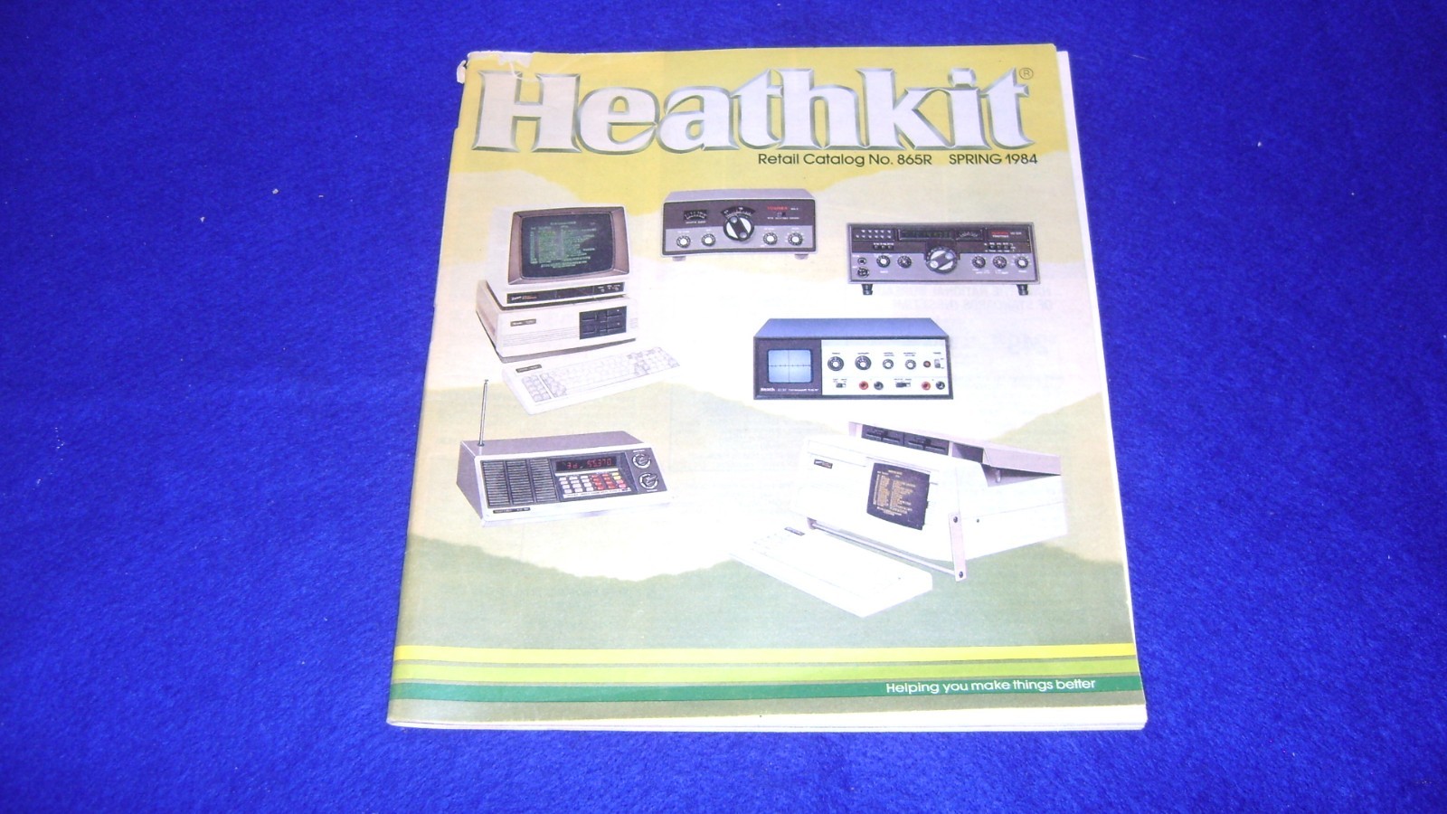 Nice Heathkit  Catalog  Spring 1984  #865R BIN $19.95 SHIPPED