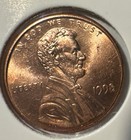 1998 Lincoln Memorial Cent, MS, Penny, Brilliant, Small Cent, circulated  — photo 1