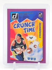 ARIKE OGUNBOWALE 2025 DONRUSS CRUNCH TIME PURPLE PRESS PROOF #1 WINGS Q5722