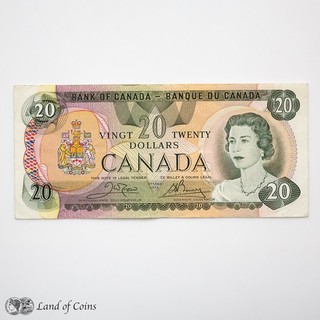 CANADA: banconota da 1 x 20 dollari canadesi 1979.