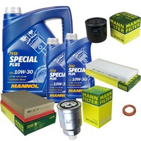Inspektionspaket 7L Mannol Special Plus 10W-30 FüR Nissan NP300 Navara 2.5 Dci