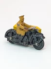 Dinky 44b AA Patrolman Motorcycle and Sidecar original vintage diecast toy car