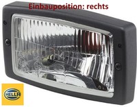 Hella 1AD996018-641 Hauptscheinwerfer Rechts Scheinwerfer