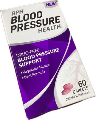 #ad BPH Blood Pressure Health Maintenance Dietary Supplement Caplets Purple 60 ct $13.79