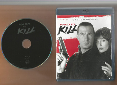 Hard to Kill (Blu-ray, 1990) ~ Steven Seagal ~ Kelly Le Brock ~ LIKE NEW