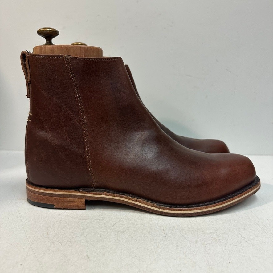 NWOT Rancourt & Co x Helm Pablo Boot Zipper Moto Horween  display picture 2