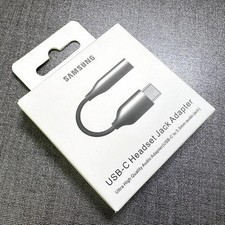 New Black Audio Aux Headphone USB Type C Headset Jack Adapter to 3.5mm