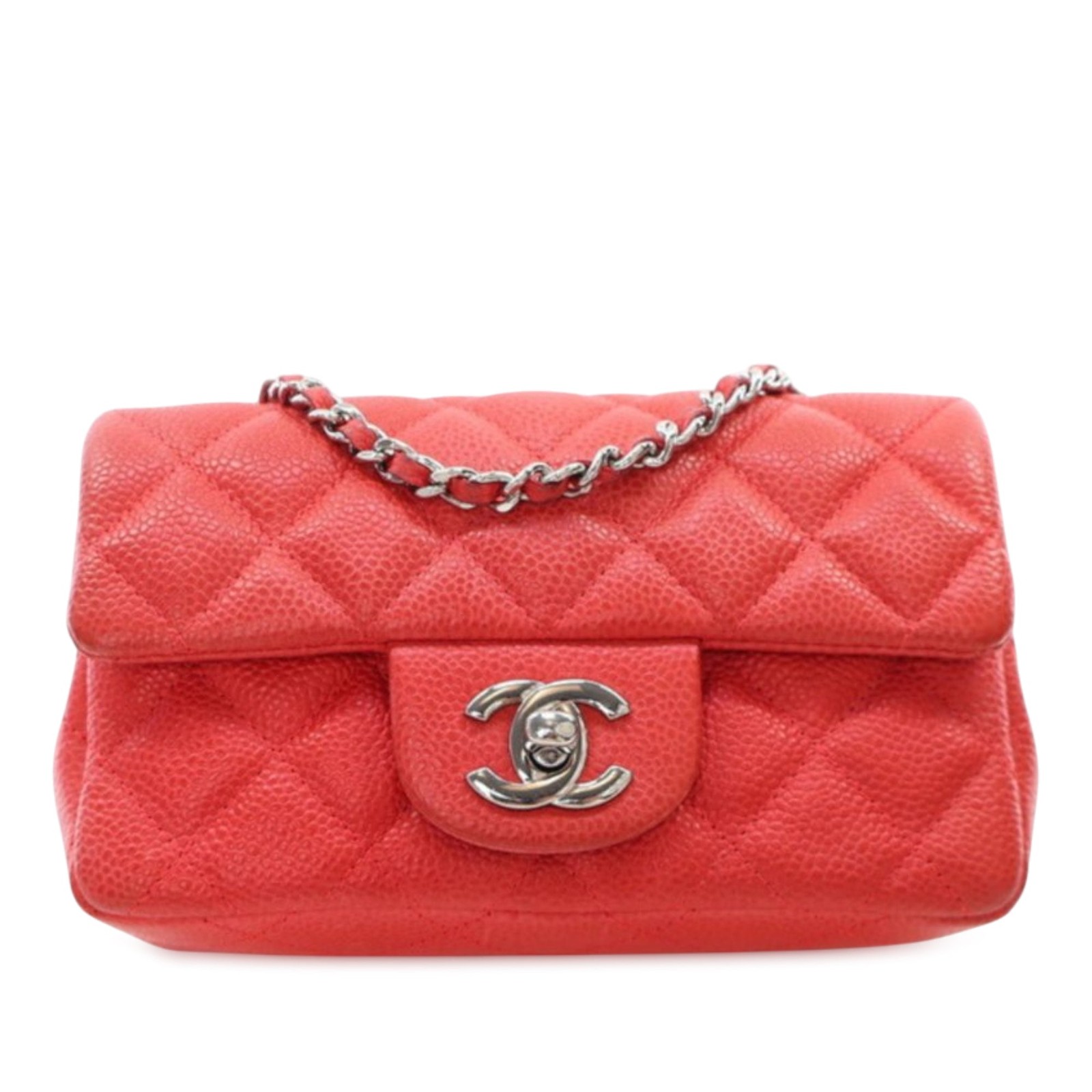 Chanel Extra Mini Rectangular Classic Caviar Sing… - image 1