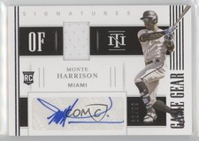 2021 Panini National Treasures /99 Monte Harrison #GGS-MH Auto ni4