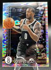 2025-26 Topps Chrome Basketball Dariq Whitehead Pulsar Refractor #91