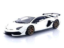 AUTOart 1 18 Lamborghini Aventador SVJ Pearl white Model Car Japan