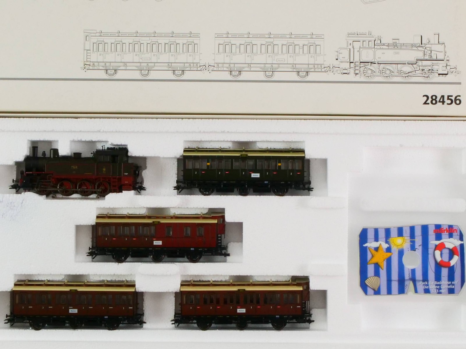 Märklin 28456 Berlin Suburban Transport Delta-Digital Mint! OVP 1706-18-39