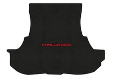 Lloyd Loop Trunk Mat for '17-22 Challenger w/Block Red on Black Challenger