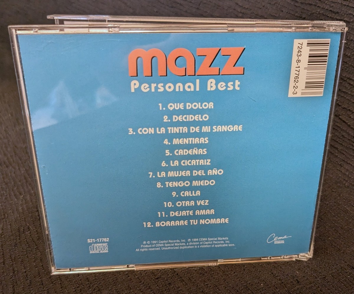 PERSONZ 「BEST」 廃盤 1994年 貴重な未開封 Personal Best by Mazz (CD, Apr-1994, CEMA Special Markets