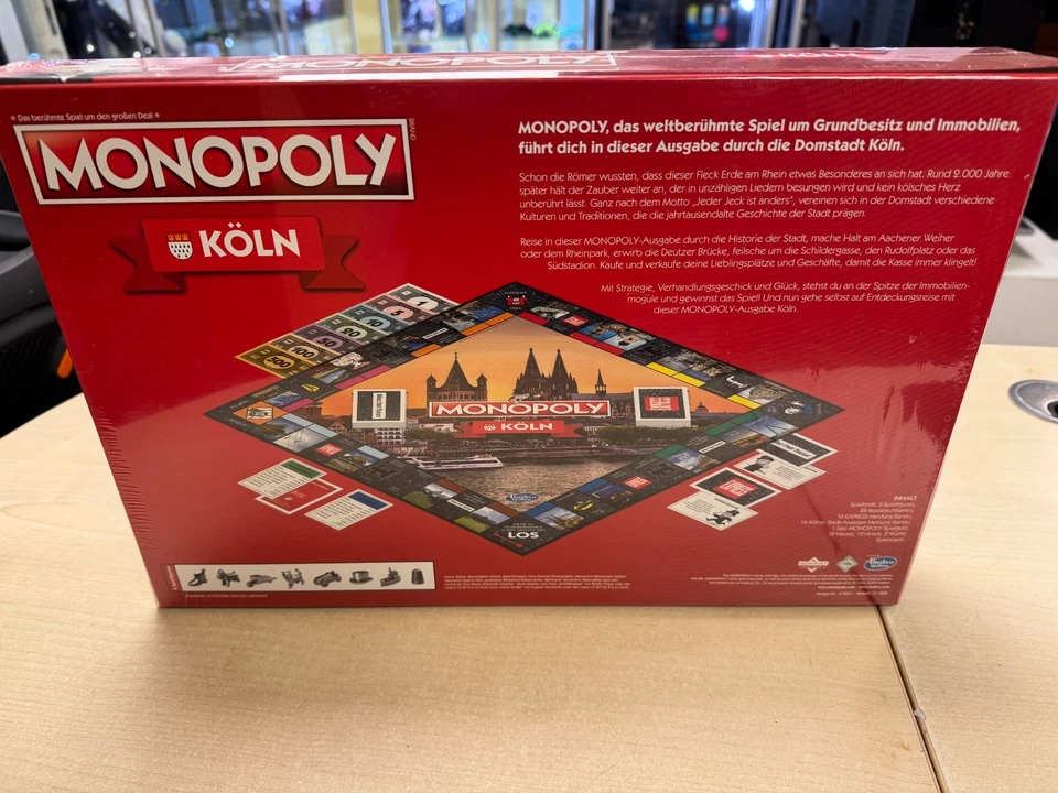 MONOPOLY Köln Edition 2-8 Spieler ab 8 Jahren NEU in Folie Deutsch - Bild 2 von 2
