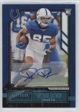 2020 Playbook Rookies Platinum Signatures /49 Dezmon Patmon Rookie Auto RC 0cv