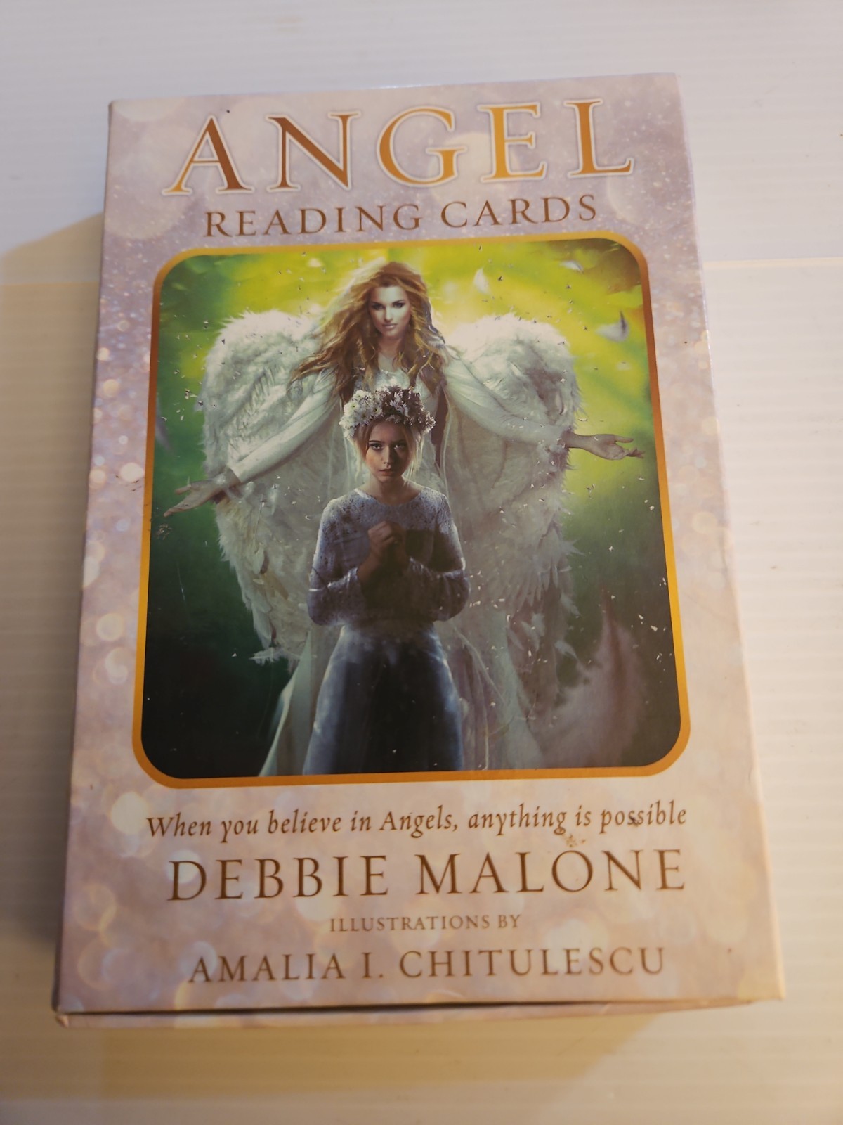 Debbie Malone Angel Reading Cards Deck Amalia I. Chitulescu US Games Systems