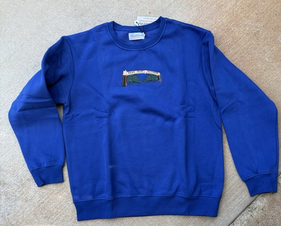 #ad Kent State University Sweatshirt Large Blue Crewneck Embroidered Traditions $25.00