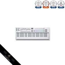 Novation Launchkey 49 White MK4 USB MIDI Keyb...