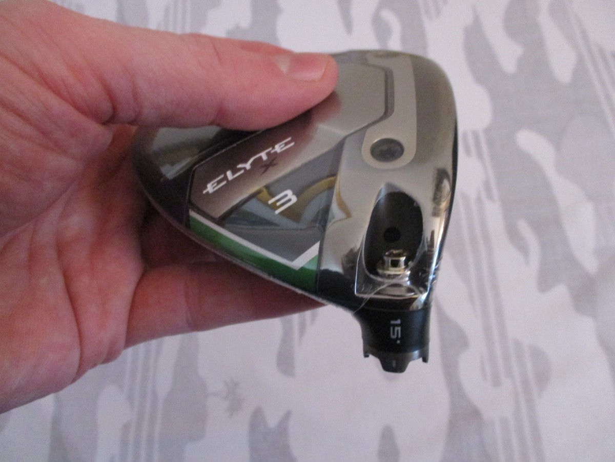 Callaway Elyte X 16.5* 3 HL Wood Head Takes Your Epic Paradym Ai Smoke FWY Shaft