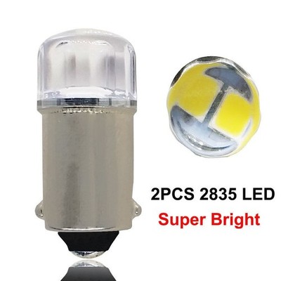 10PCS BA9S LED T4W 12V SMD LED Car Lamp Bulb Still Light Instruments Lighting