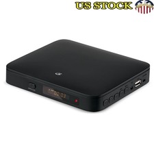 Mini HD DVD Player 1080p HDMI Remote Control Built-in Speakers USB Audio Video