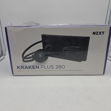 NZXT KRAKEN PLUS 280 MM AIO LIQUID COOLER WITH 1.54" LCD STATIC PRESSURE FANS