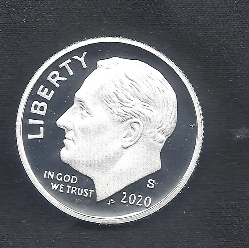 2020 S Silver Proof Roosevelt Dime - .999 Silver