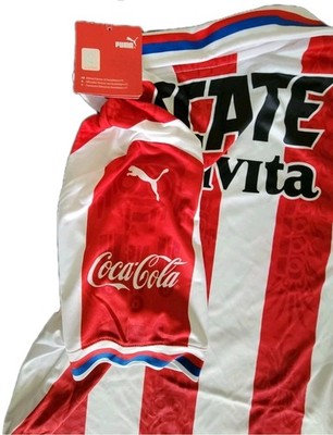 PUMA DryCell Chivas De Guadalajara Home Soccer Jersey 20/21 Mens L