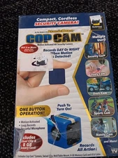 Atomic Beam Cop Cam Mini Wireless Security Camera with Memory Card Open Box M78