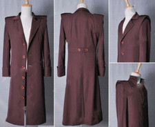 Metal Gear Solid Cosplay The Twin Snakes Liquid Snake Costume Coat Halloween