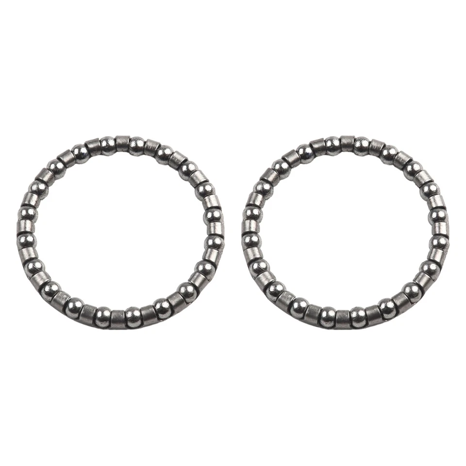 2 X Bicycle Ball Bearing Caged 1-1/8 Threadless Headsets Cups Threaded MTB Bike - Image 4 of 4