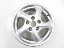 1x Alufelge 17 Zoll 7.0" 5x130 55ET Glanz Silber 99636212400 Porsche Boxster 986