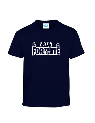 Eat Sleep Fortnit Repeat T-Shirt - Kids & Adults Unisex Gaming Tee, Funny Gamer - Picture 12 of 13