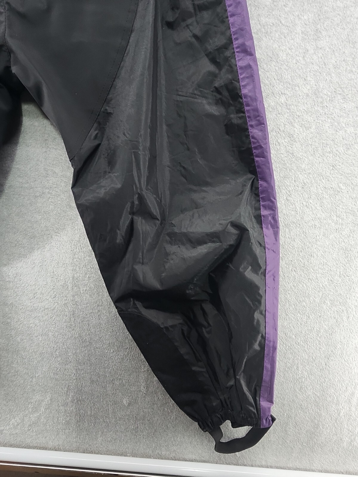 Xelement Men's XL Motorcycle Nylon Pants Black Purple Protective Riding Gear eBay