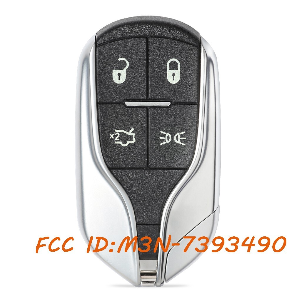 Maserati Ghibli Quattroporte 2014-2016 M3N-7393490 Remote Key Fob Replacement