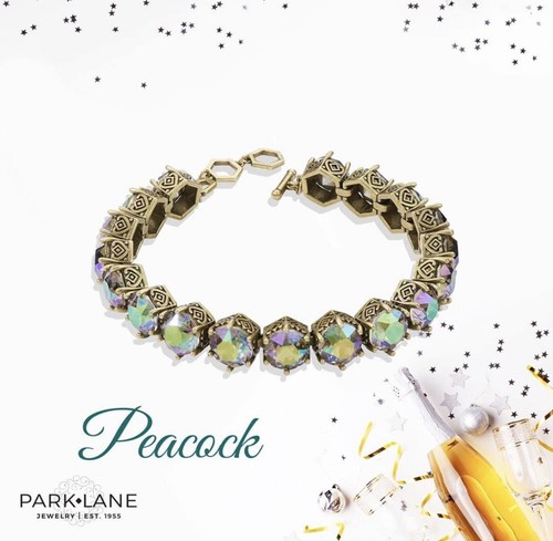 NWT!! Park Lane HoneyComb Bracelet Peacock Reg. $304