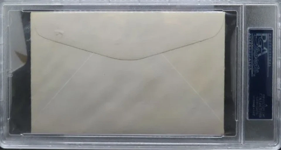 First Day Cover Post Card Jim Thorpe "Red Grange" Auto PSA/DNA Authentic - Image 2 of 2